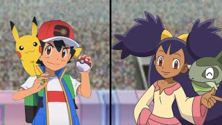 Pokemon Characters Battle: Ash Vs Iris (Dragon Type Pokemon Showdown)