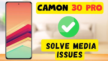 Camon 30 Pro No Media Volume,No sound,no audio problem || How to solve media issues