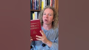 Favorite Abstract Algebra Book #shorts