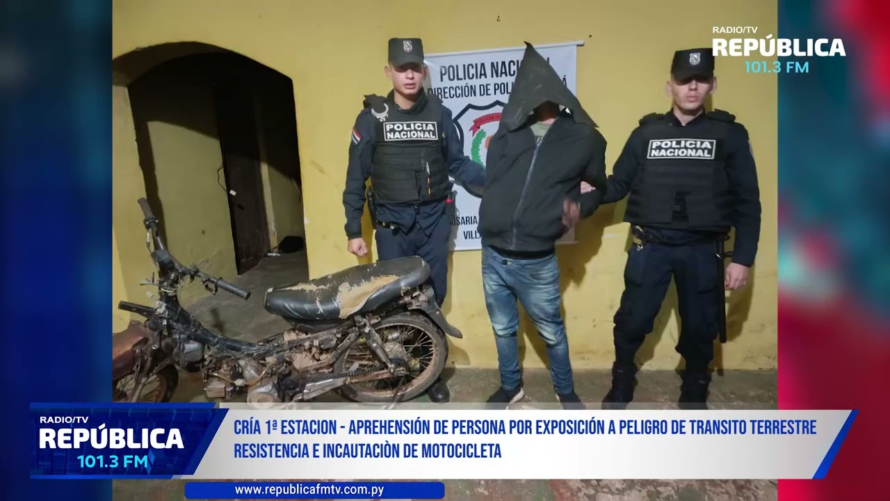 POLICÍA REPORTA APREHENSIONES Y RECUPERACIÓN DE VEHÍCULOS DURANTE EL FIN DE SEMANA
