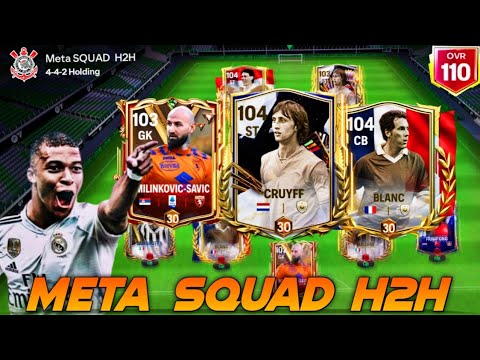 BEST TEAM FOR H2H 😱 META CARDS FC MOBILE 🏆