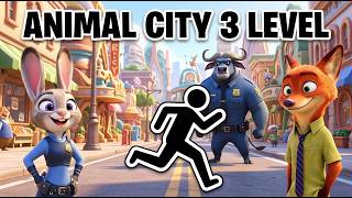 Immersive Interactive Warm-Up | Zootopia 3 Run Edition | Simple Daily Full-Body Routine #23#warmup Wealth