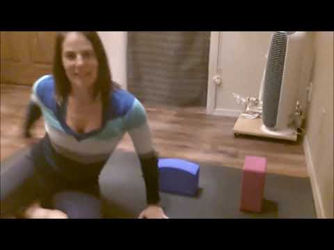 Preparation for Wheel Pose jamie dornan