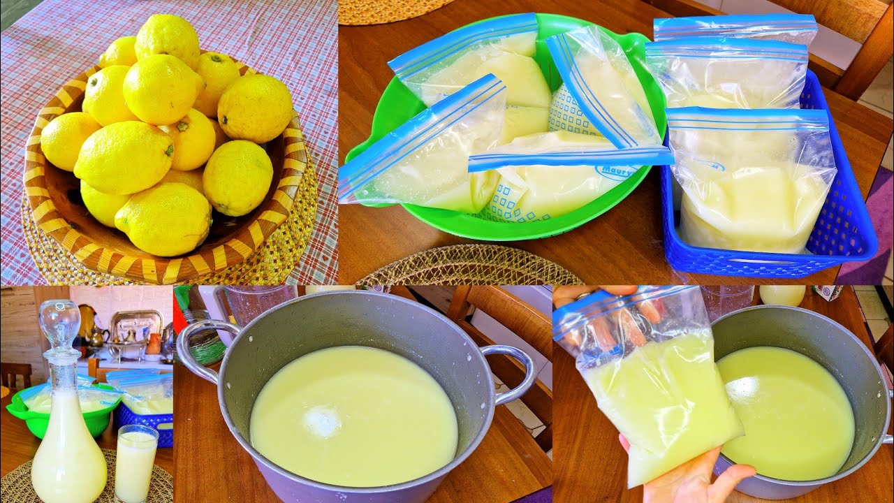 ليموناظة تونسية لشهر رمضان أنجح واسهل طريقة citronnade tunisienne 🇹🇳