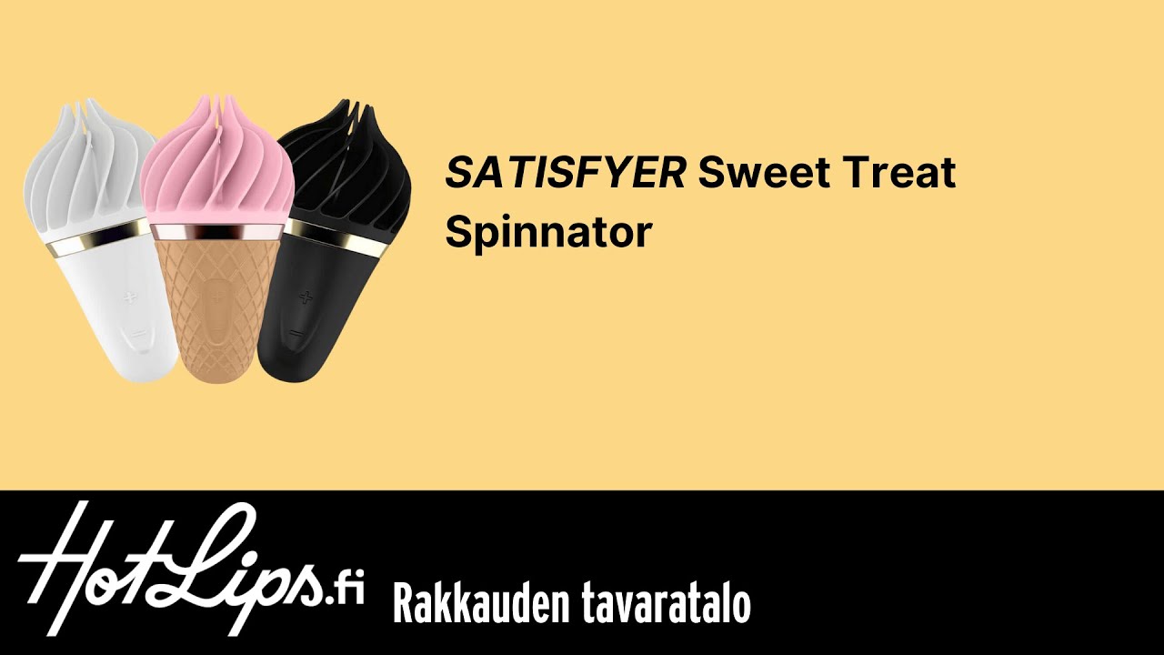 Satisfyer Sweet Treat Spinnator - HotLips.fi