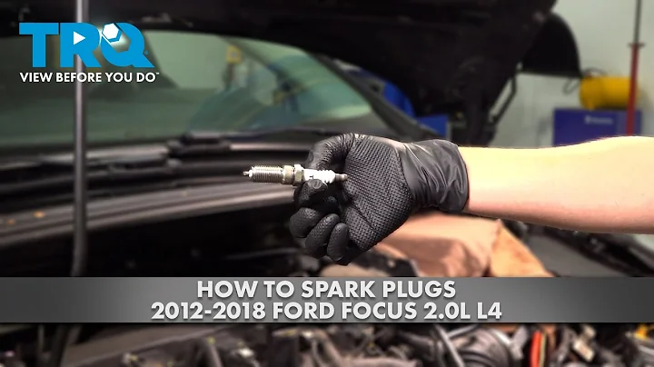 How to Replace Spark Plugs 2012-2018 Ford Focus 2.0L L4