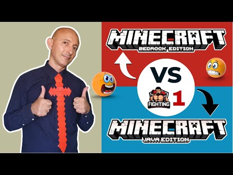 DIFFERENZE TRA MINECRAFT JAVA VS MINECRAFT BEDROCK MINECRAFT ITA #1