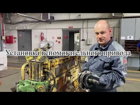 Cummins N14 - установка топливной аппаратуры(насос форсунки), регулировка форсунок и клапанов.