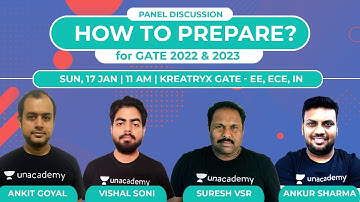 How to Prepare? | GATE 2022 & 2023 | Ankit Sir, Vishal Soni Sir, Suresh Sir & Ankur sir