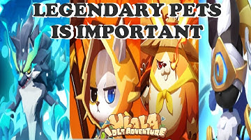 Ulala Idle Adventure - Legendary pets is super important
