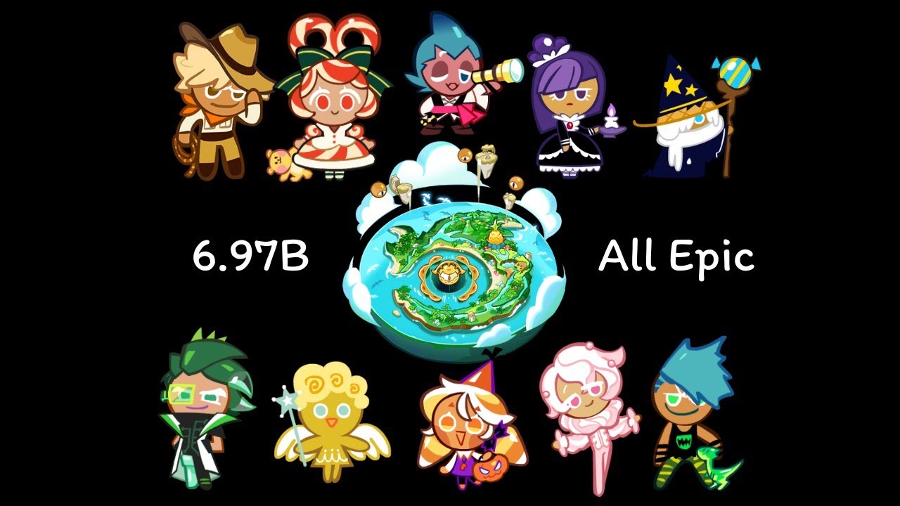 Breakout Dragon Battlefield 6.97B All Epic and Trick | Cookie Run OvenBreak