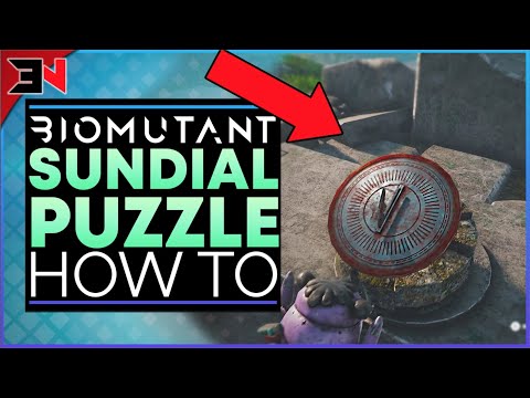 BIOMUTANT SUNDIAL PUZZLE - Biomutant How To Solve Sundial Puzzle - Biomutant Puzzle Guide