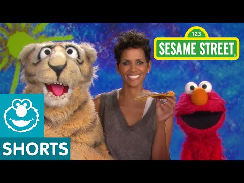 Sesame Street: Halle Berry and Elmo – Nibble