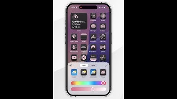 📱 Hoe je app-pictogrammen op de iPhone kunt kleuren!