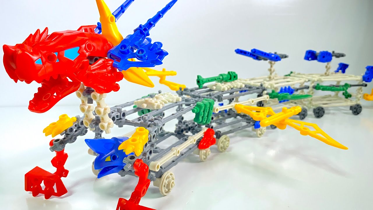 第7弾 ほねほねザウルス ブロックス 2021 全４種 開封 組立 Dinosaur Figure ティラノサウルス プテラノドン トリケラトプス モササウルス 恐竜 食玩 candy toys