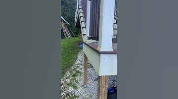 Before video of trex deck  soft washing