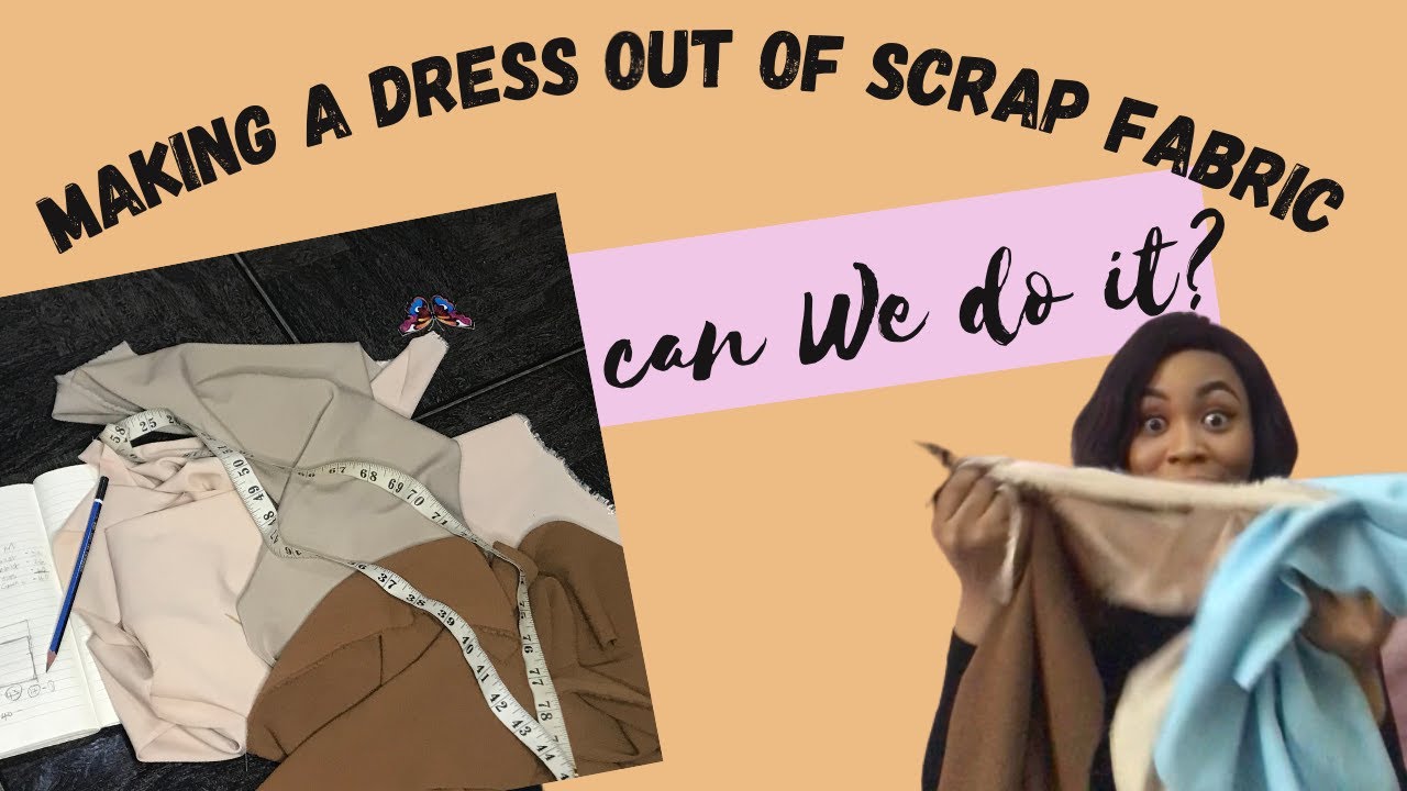 Making a Dress Out of Scrap Fabric (Beginner Friendly)