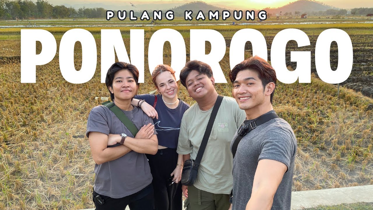 BULE SPANYOL IKUT AKU PULANG KAMPUNG KE PONOROGO!