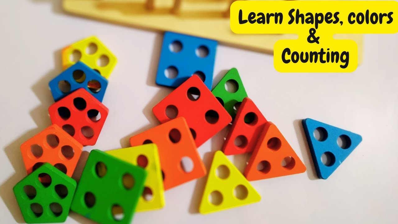 Best Way To Learn Shapes, Colors And Counting Through This Video