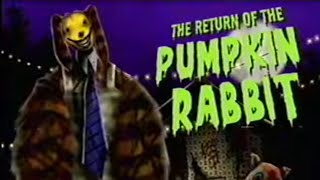 Return of the pumpkin rabbit VHS trailer￼