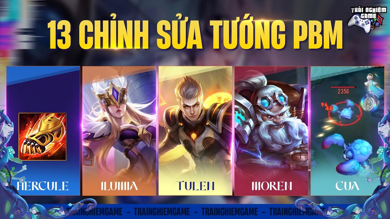 LIÊN QUÂN UPDATE 13 Chỉnh Sửa Tướng PHIÊN BẢN MỚI Ilumia, Găng mới – Trải Nghiệm Game