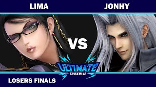 USW 121 - Lima (Bayonetta) VS AK | Jonhy (Sephiroth) - Losers Finals - SSBU Ultimate