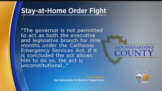 San Bernardino County Goes To State Supreme Court Over COVID-19 Measures