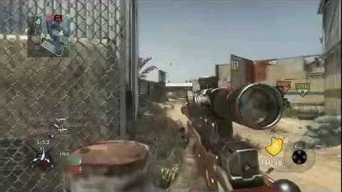 Black ops - Quickscoping + Tomohawks - Demolition - Firing Range