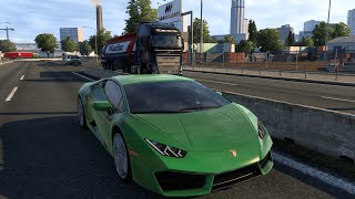 Lamborghini Huracan LP 580-2 2017 [ETS2] | Euro Truck Simulator 2 Gameplay [1.49]