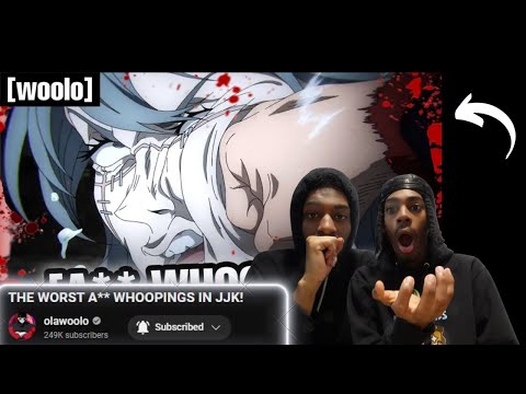 THE WORST A** WHOOPINGS IN JJK! | Reaction!