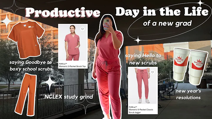 DAY IN THE LIFE OF A NEW GRAD NCLEX grind, Trying ...