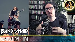 Musical Analysis/Reaction of BAND-MAID - Domination