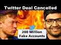 Everything was a lie | Musk canceling the Deal 😠 #elonmusk #elonmusktwitter