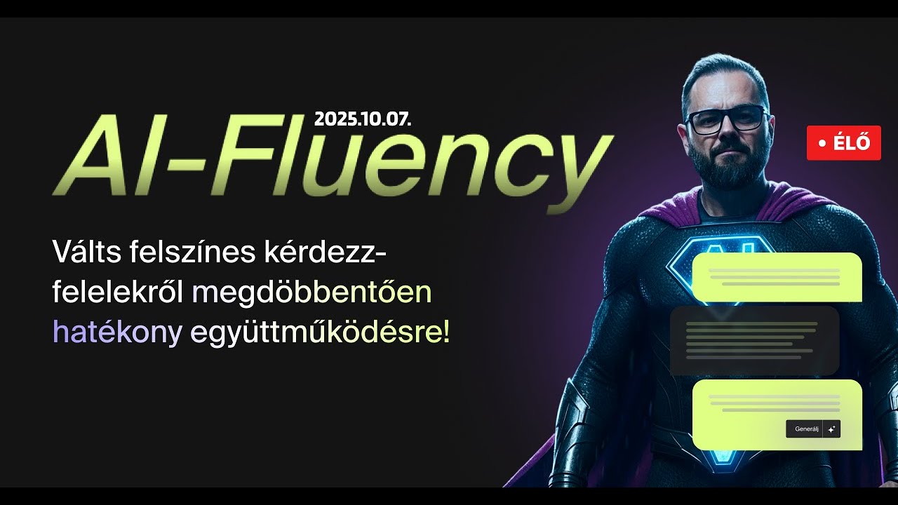 AI Fluency - Válts felszínes kérdezz-felelekről megdöbbentően hatékony együttműködésre!