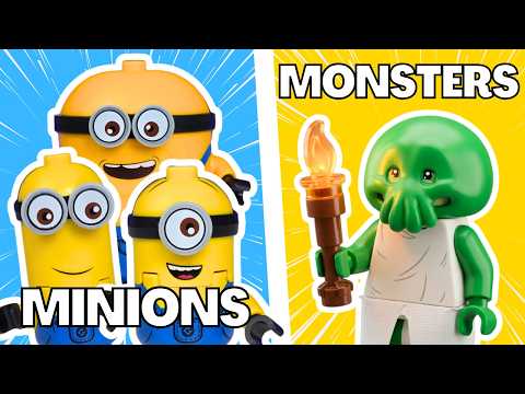I Built Minions & Monsters in LEGO!