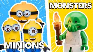I Built Minions & Monsters in LEGO!