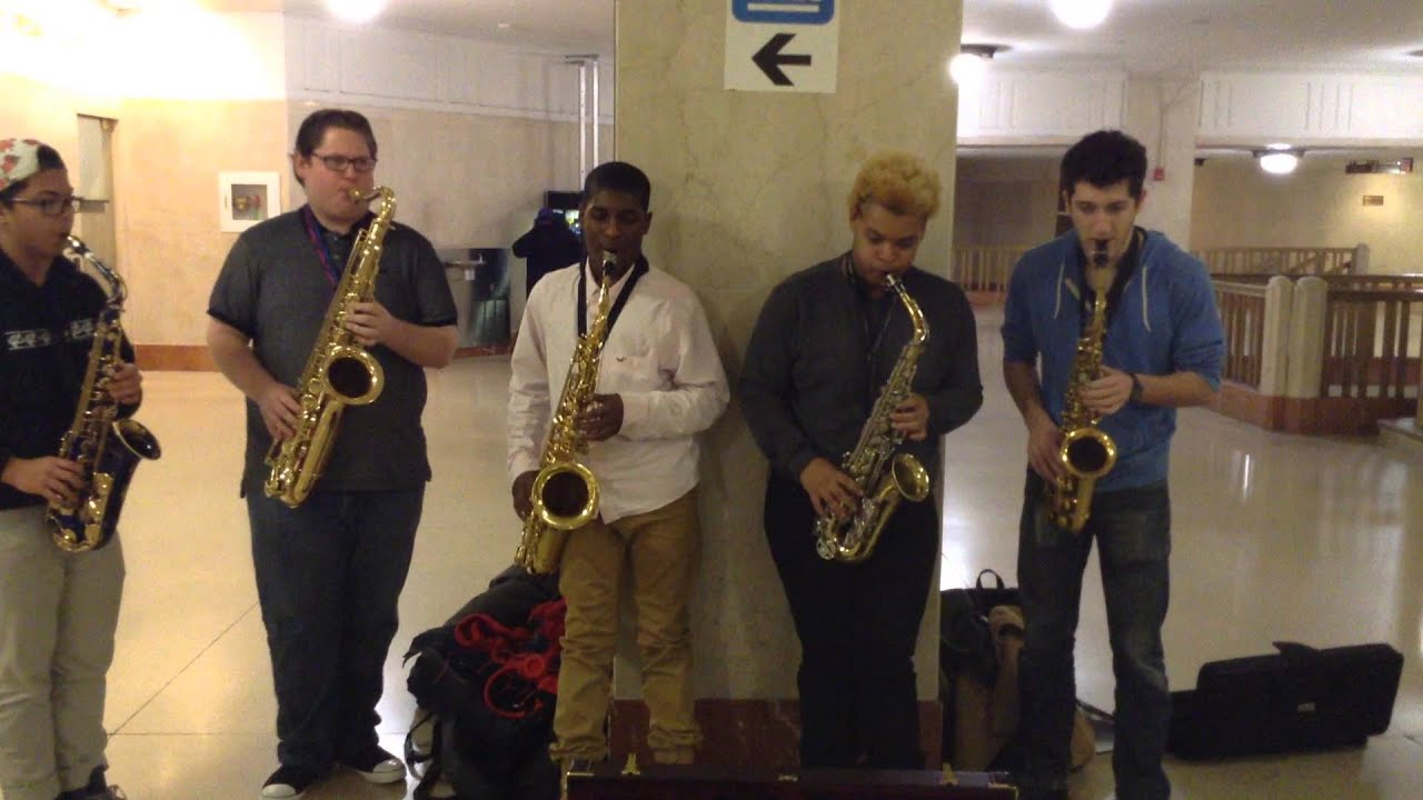 SAX BUSKERS YouTube