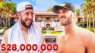 We Toured Logan Paul's New $28,000,000 Home | The Night Shift