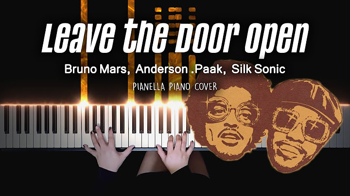 Leave the Door Open Piano version - Piano performance video thumbnail