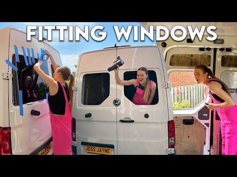 Building an off-grid tiny home with ZERO experience 🚐🏡 First few days converting a VW Crafter van!