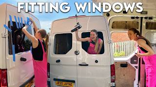 Building an off-grid tiny home with ZERO experience 🚐🏡 First few days converting a VW Crafter van!