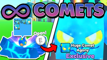 *NEW* BEST METHOD To Get *INFINITE* COMETS In Pet Simulator X!