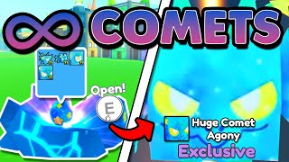*NEW* BEST METHOD To Get *INFINITE* COMETS In Pet Simulator X!