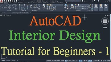AutoCAD Interior Design Tutorial for Beginners - 1