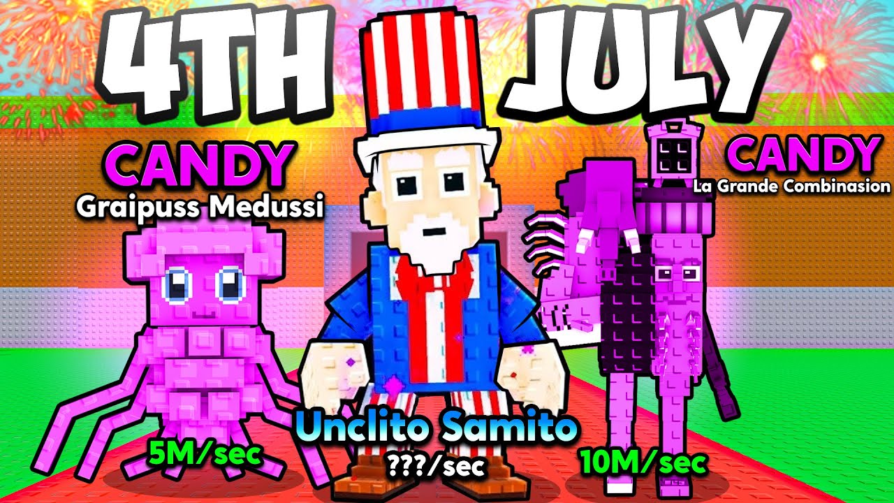 New 4th of July SECRET BRAINROT UPDATE in Steal a Brainrot - YouTube