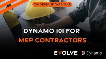 Dynamo 101 for MEP Contractors