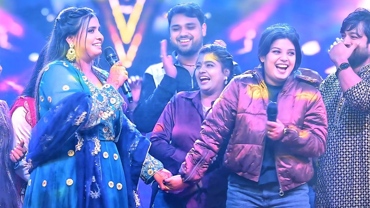 रात पटना में अनुपमा यादव और नेहा निष्ठा का  स्टेज शो#anupma_yadav_shiv_kumar_bikku_vivad_stage_show 