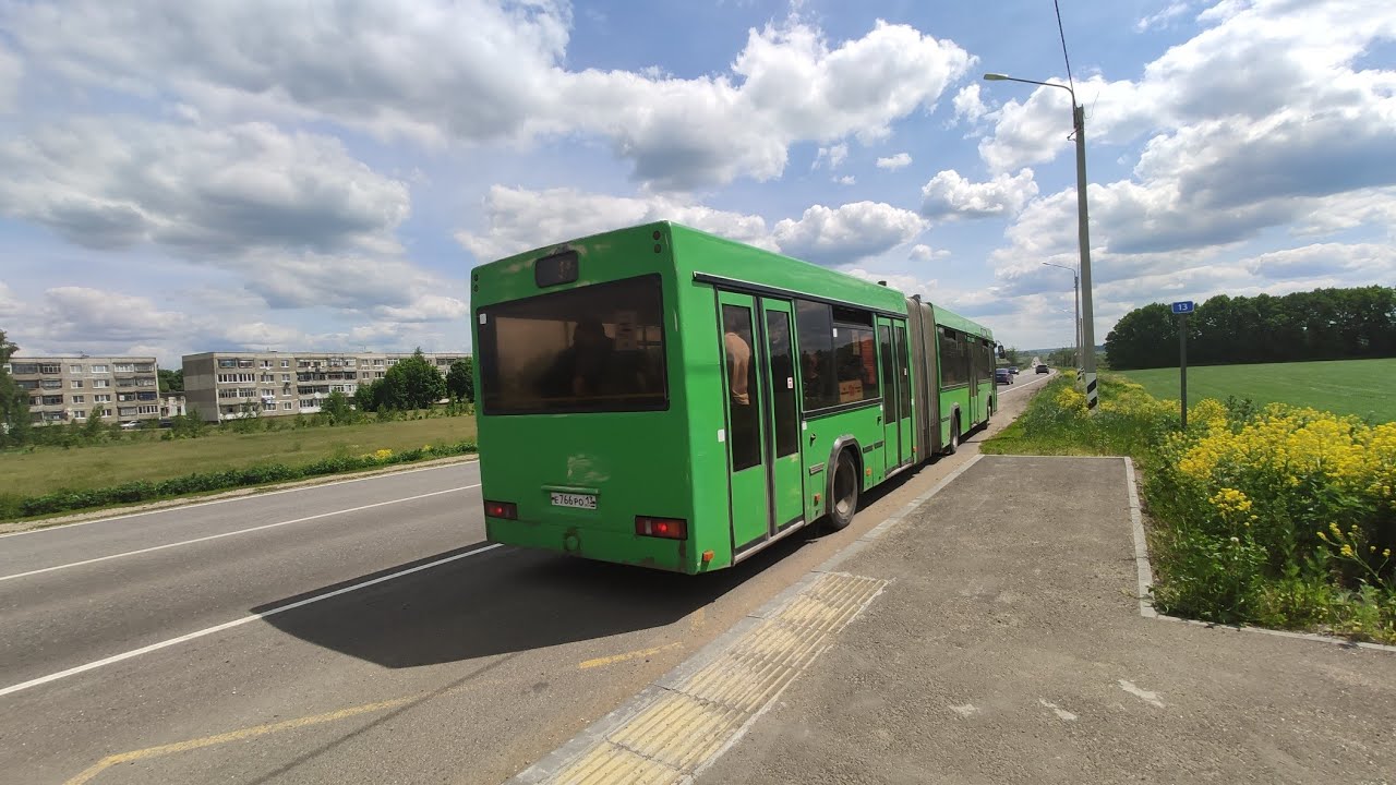 Саранск, автобус 13, МАЗ-105.465,гос/н"Е 766 РО 13" (11.06.2022)