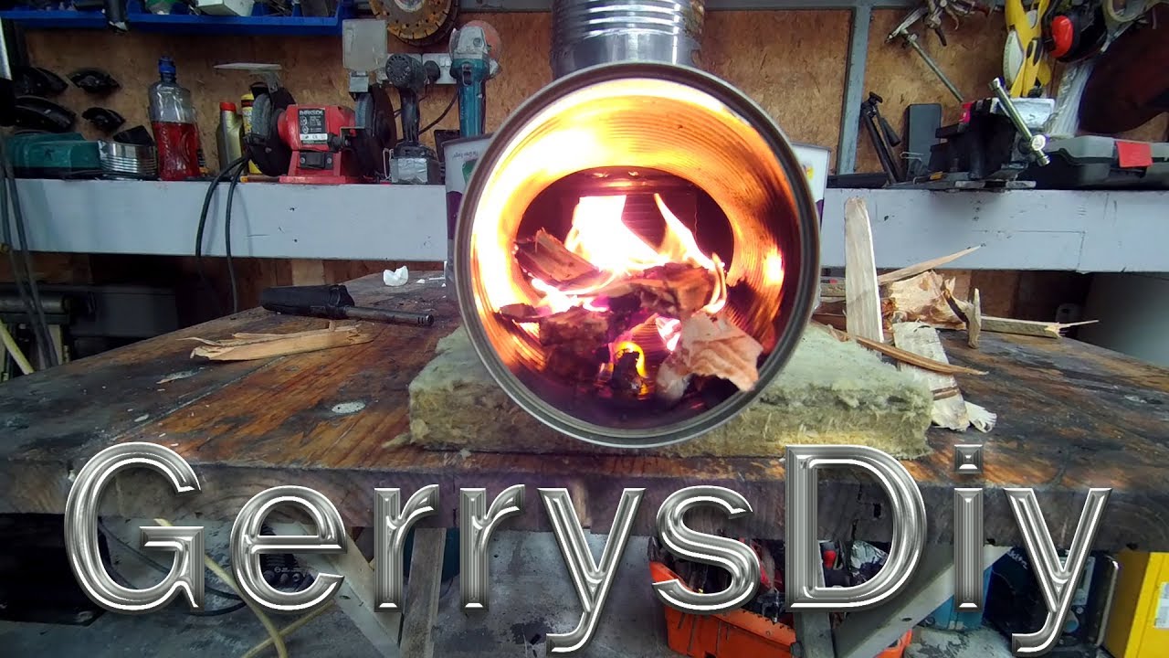 Gerrysdiy Q&A Rocket stoves DIY Waste Oil Burners LiveStream - YouTube