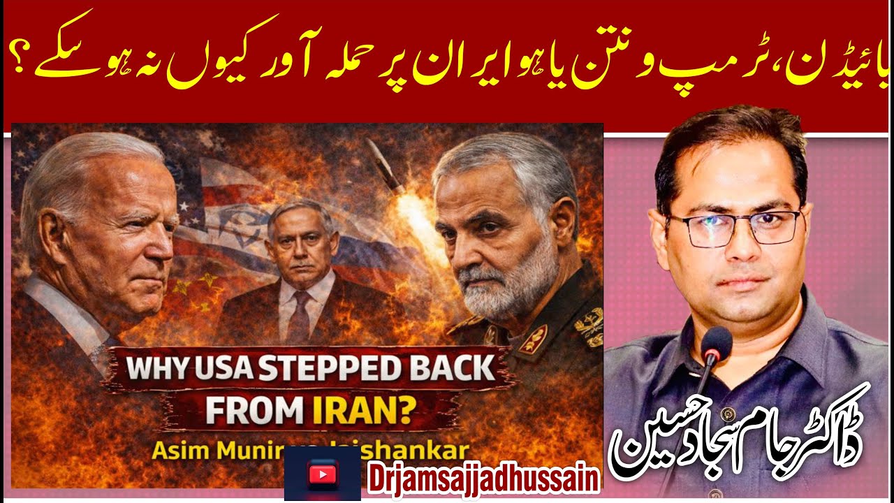 Why USA Stepped Back from Iran? | Israel’s Vulnerability, Iran’s Power & Role of China–Russia